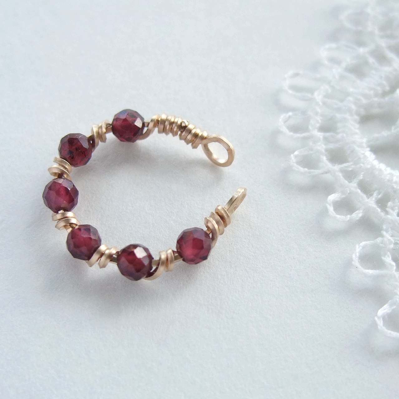 �K�[�l�b�gring�C���[�J�t